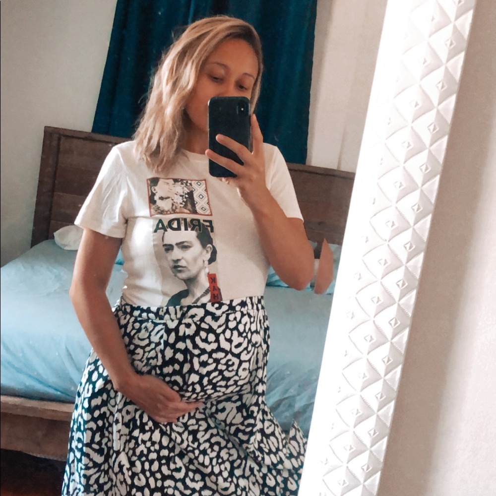 Asos Design Maternity Mock wrap skirt